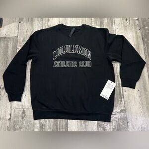 Lululemon Steady State Crew Graphic Size Large